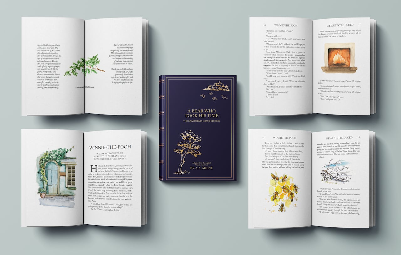 A book cover and select pages