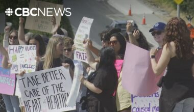 Striking B.C. nurses expand picket lines to Vancouver Island