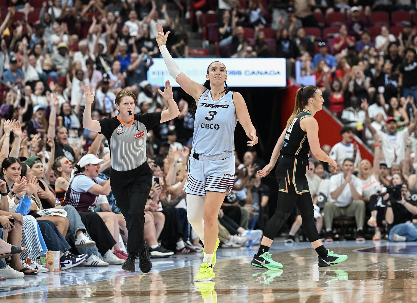Mabrey continues to shine, helps Tempo tip Liberty 93-91 in Montreal