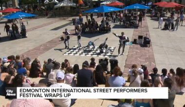 Edmonton International Street Performers Festival wraps up