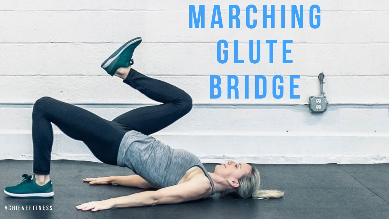 Marching Glute Bridge - YouTube