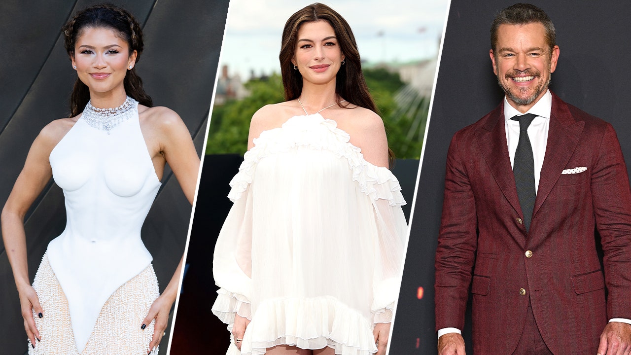 Zendaya and Anne Hathaway dazzle on 'The Odyssey' press tour red carpet