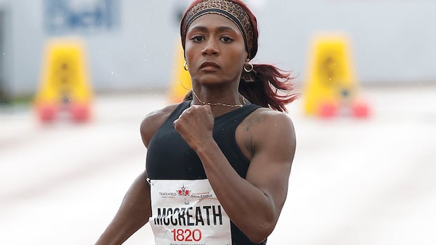 Sadé McCreath sprints to Canadian women's 100m record at Edmonton meet in 10.86 seconds