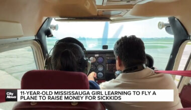11-year-old Mississauga girl learning to fly a plane to raise money for SickKids