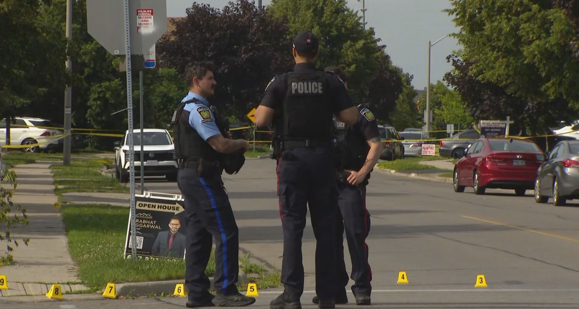 Suspects linked to fatal Brampton shooting remain at large