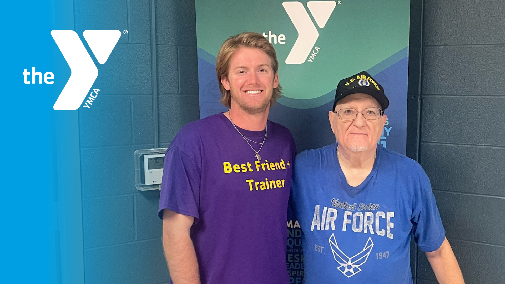 Joe Finder (left) and Mark Lavoie (right) - Photo, Salina Family YMCA