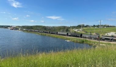 CPKC crews remain on scene after Monday train derailment