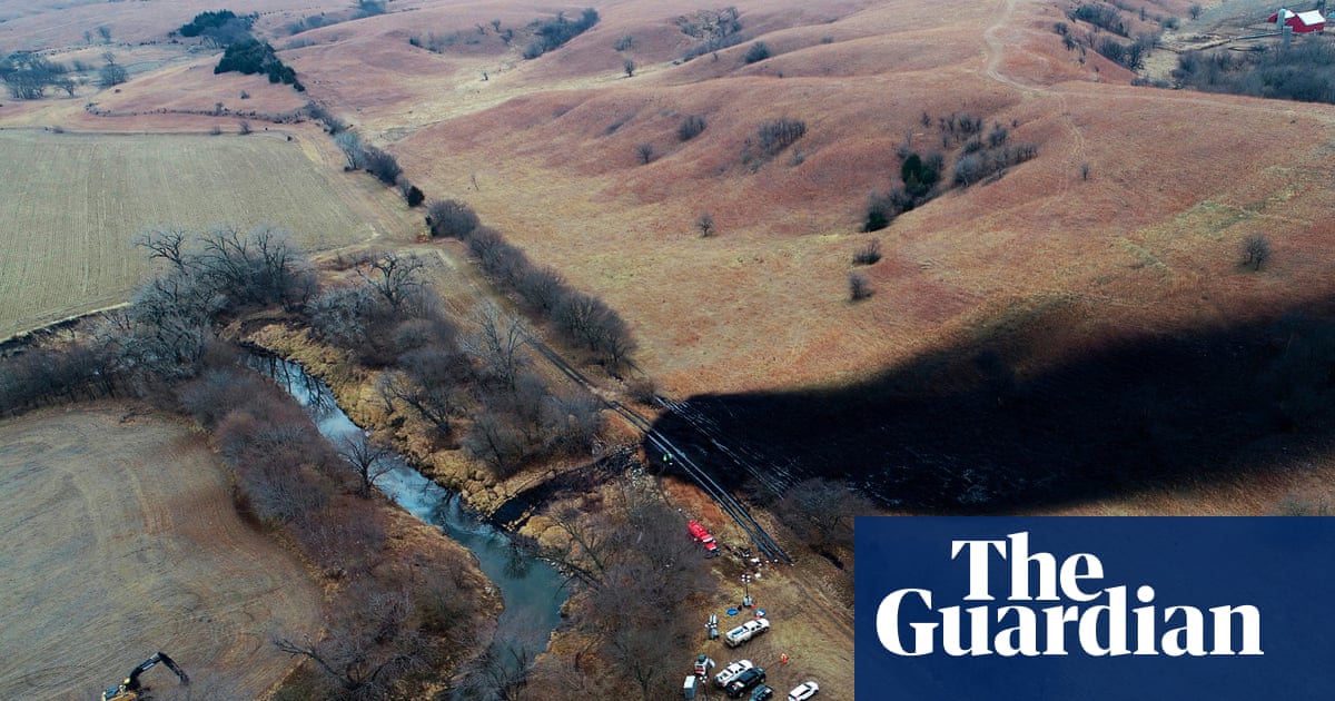 Keystone pipeline operator agrees to pay $26.9m penalty over Kansas oil spill | Kansas