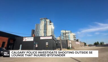 Calgary Police investigate shooting outside SE Lounge that injured bystander
