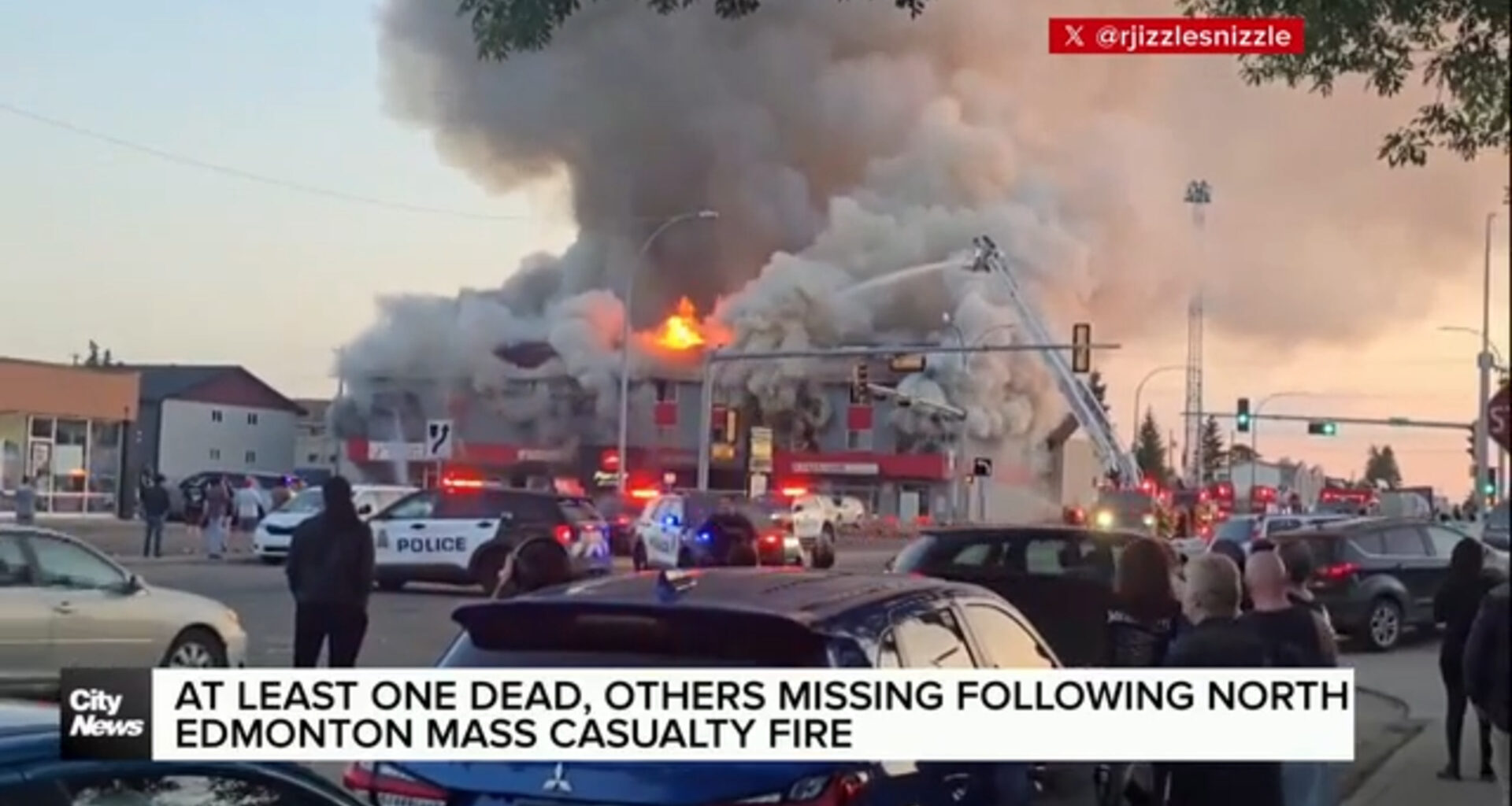 At least one dead, others missing after north Edmonton mass casualty fire