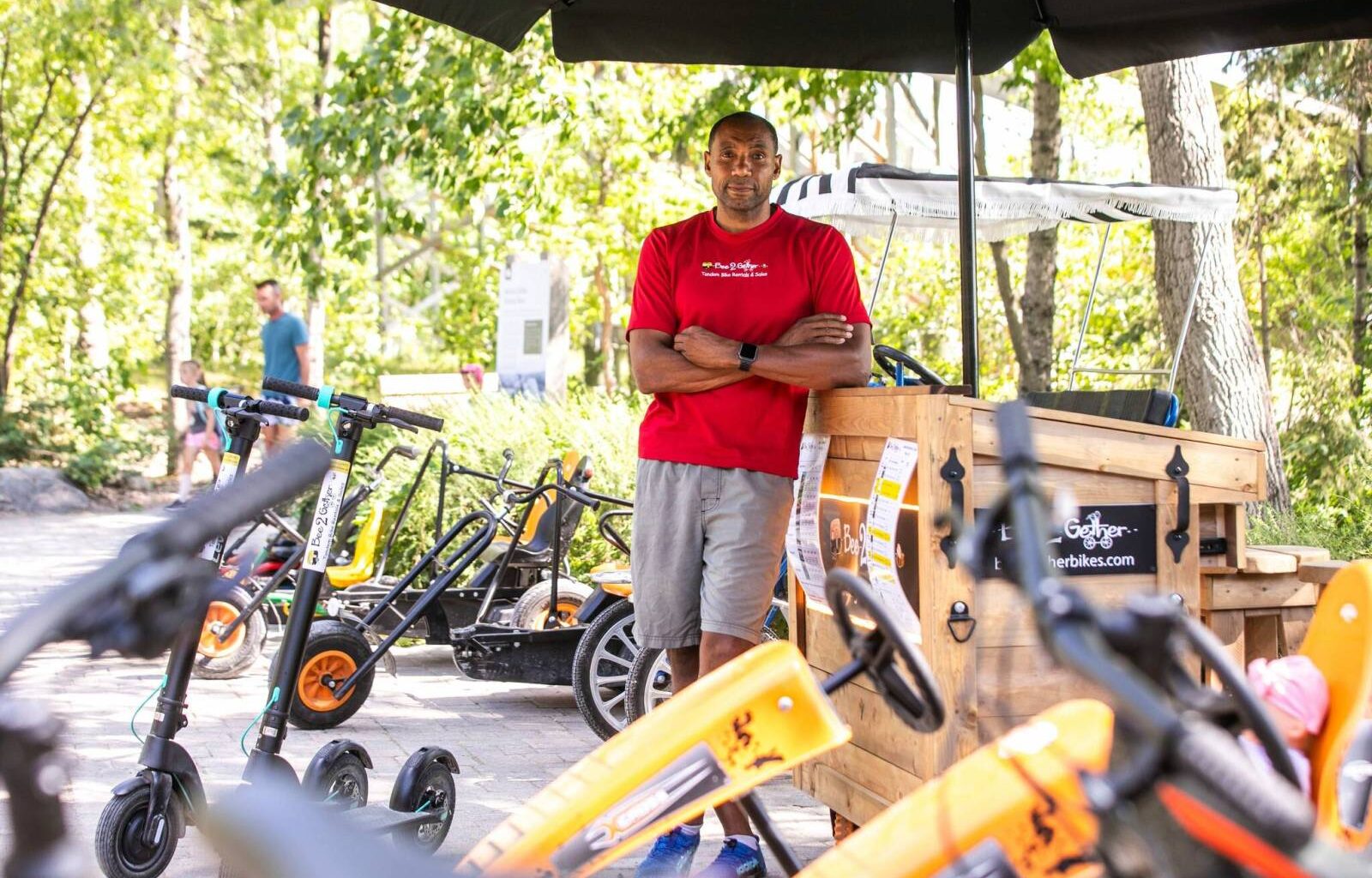 Bee2gether Bikes out of The Forks after lease confusion – Winnipeg Free Press