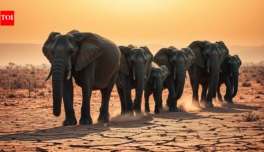 During Tanzania's deadly 1993 drought, an elephant matriarch's memory helped save her entire herd, while a younger leader stayed behind and more calves died | World News