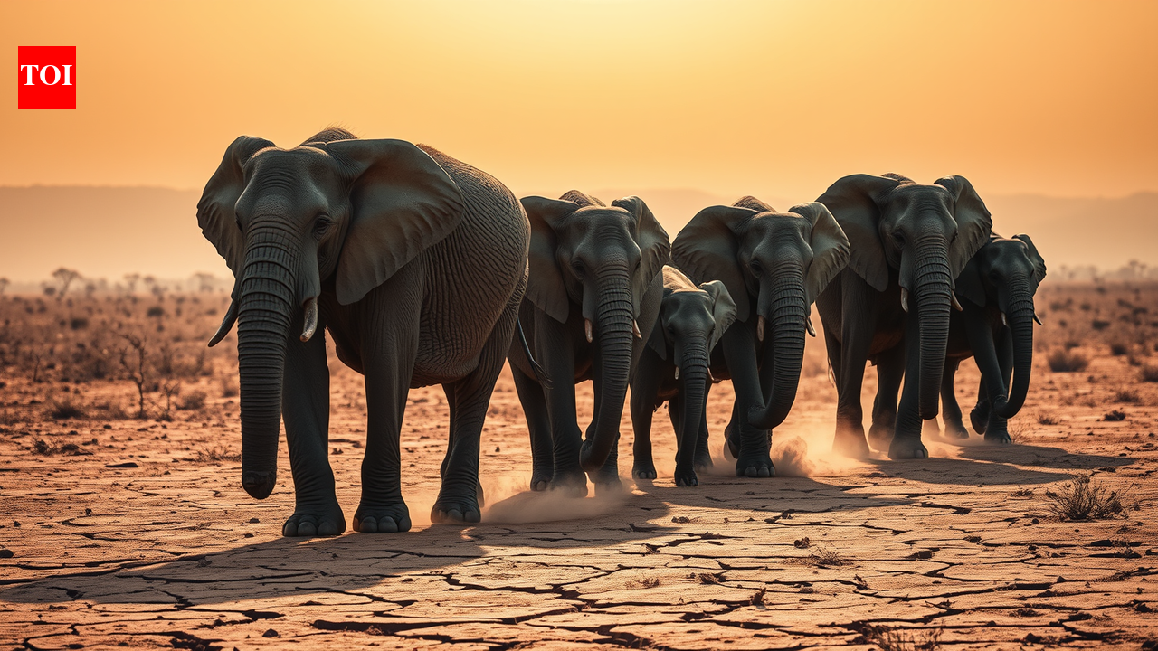 During Tanzania's deadly 1993 drought, an elephant matriarch's memory helped save her entire herd, while a younger leader stayed behind and more calves died | World News