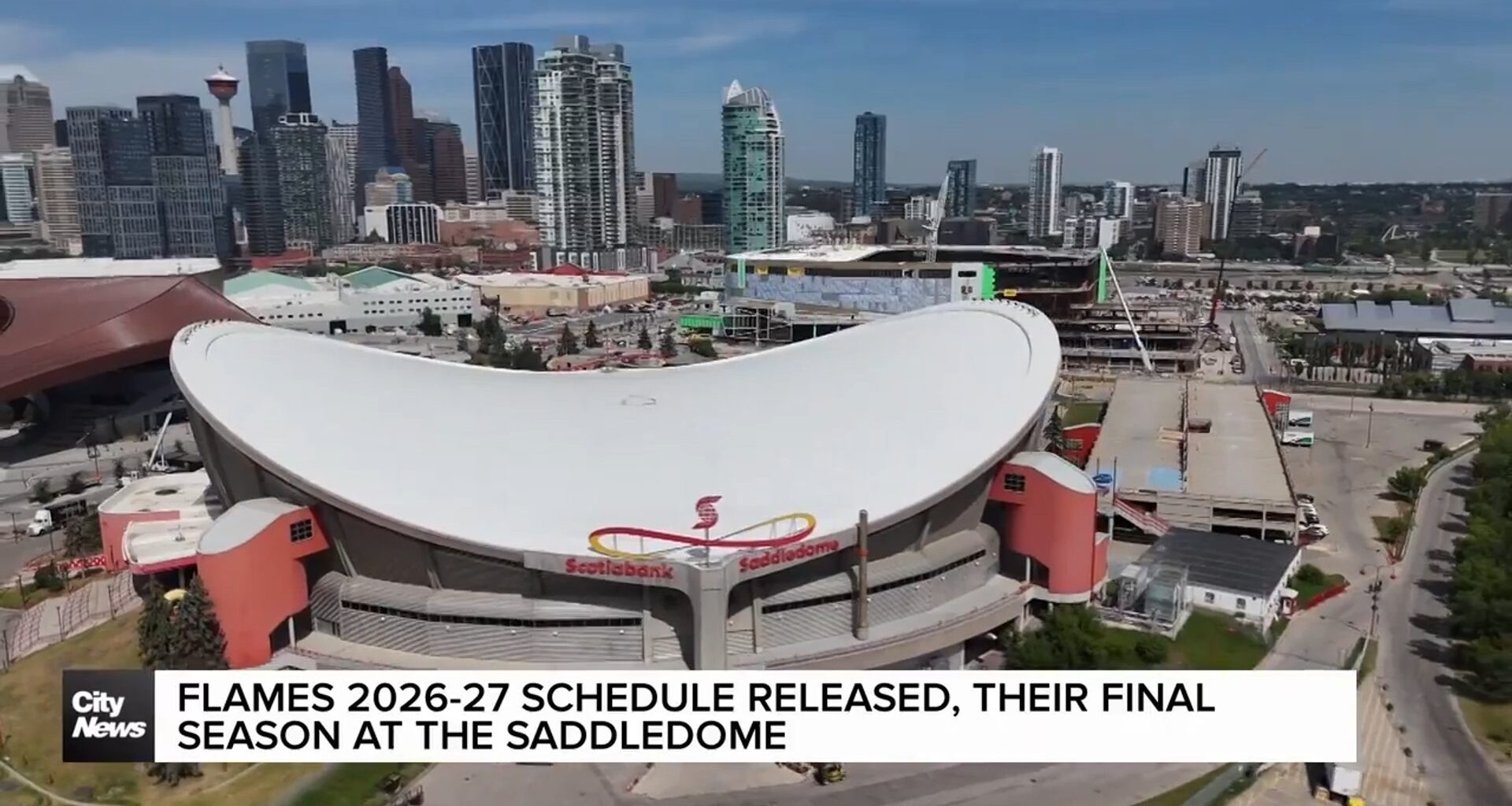 Calgary Flames release schedule ahead of final season at Saddledome