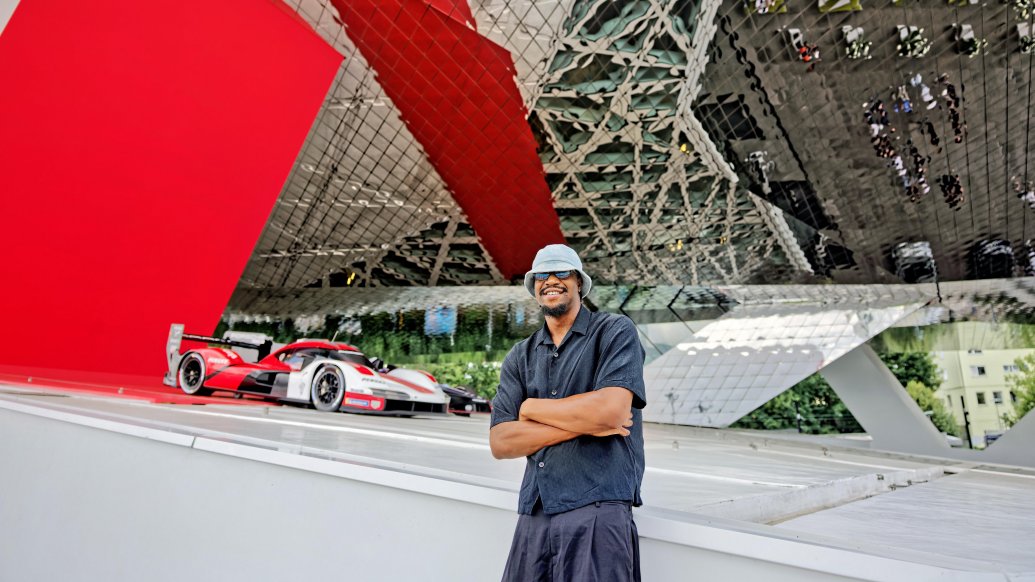 Ariel Hukporti, NBA Champion, Porsche 963, Porsche Museum, 2026, Porsche AG
