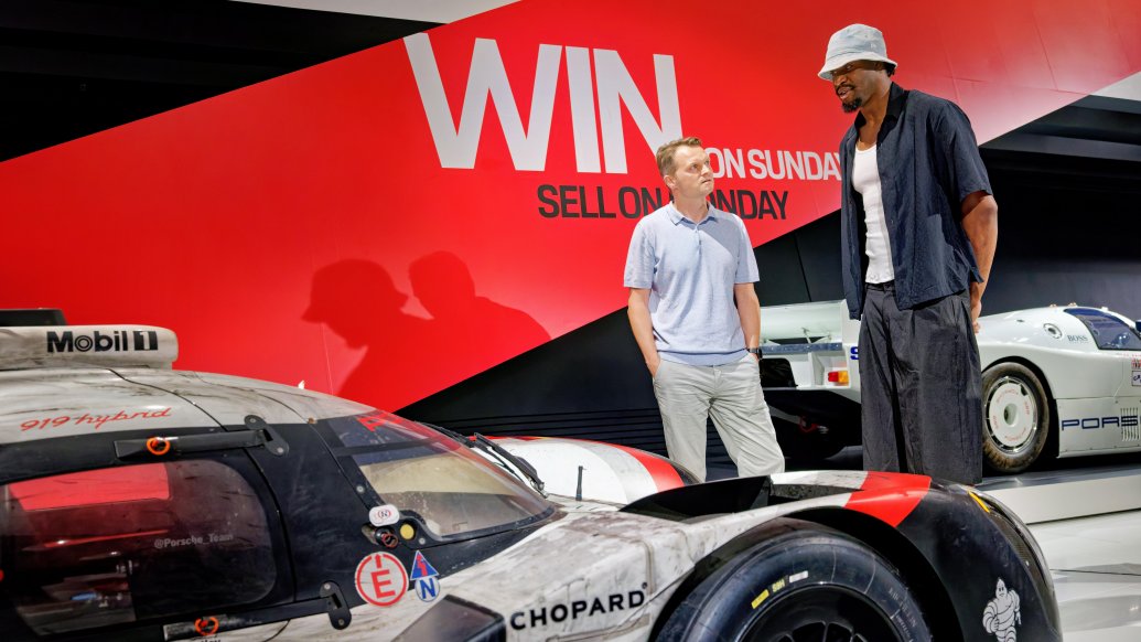 Marc Lieb, Team Lead Sports Communications, Ariel Hukporti, NBA Champion, Porsche Museum, 2026, Porsche AG