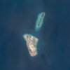 Maps4Media processed and enhanced Sentinal-2 satellite imagery shows Kharg Island and nearby Khargu Island in the Persian Gulf. The U.S. military said it hit a commercial vessel that was headed toward Kharg Island and allegedly trying to avoid the U.S. blockade on Iran on Wednesday.