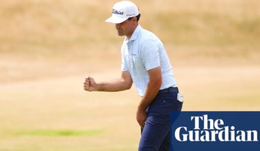 Is that Scheffler? Is it DeChambeau? No it’s Suber-man, the Open’s breakout star | The Open