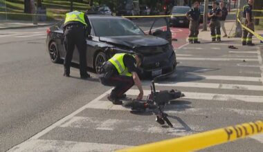 Crash between scooter, vehicle near Dufferin Mall leaves man dead: Toronto police