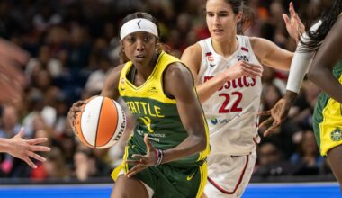 Seattle Storm WNBA Flau'jae Johnson