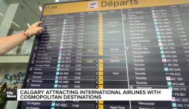 Calgary attracting international airlines with cosmopolitan destinations