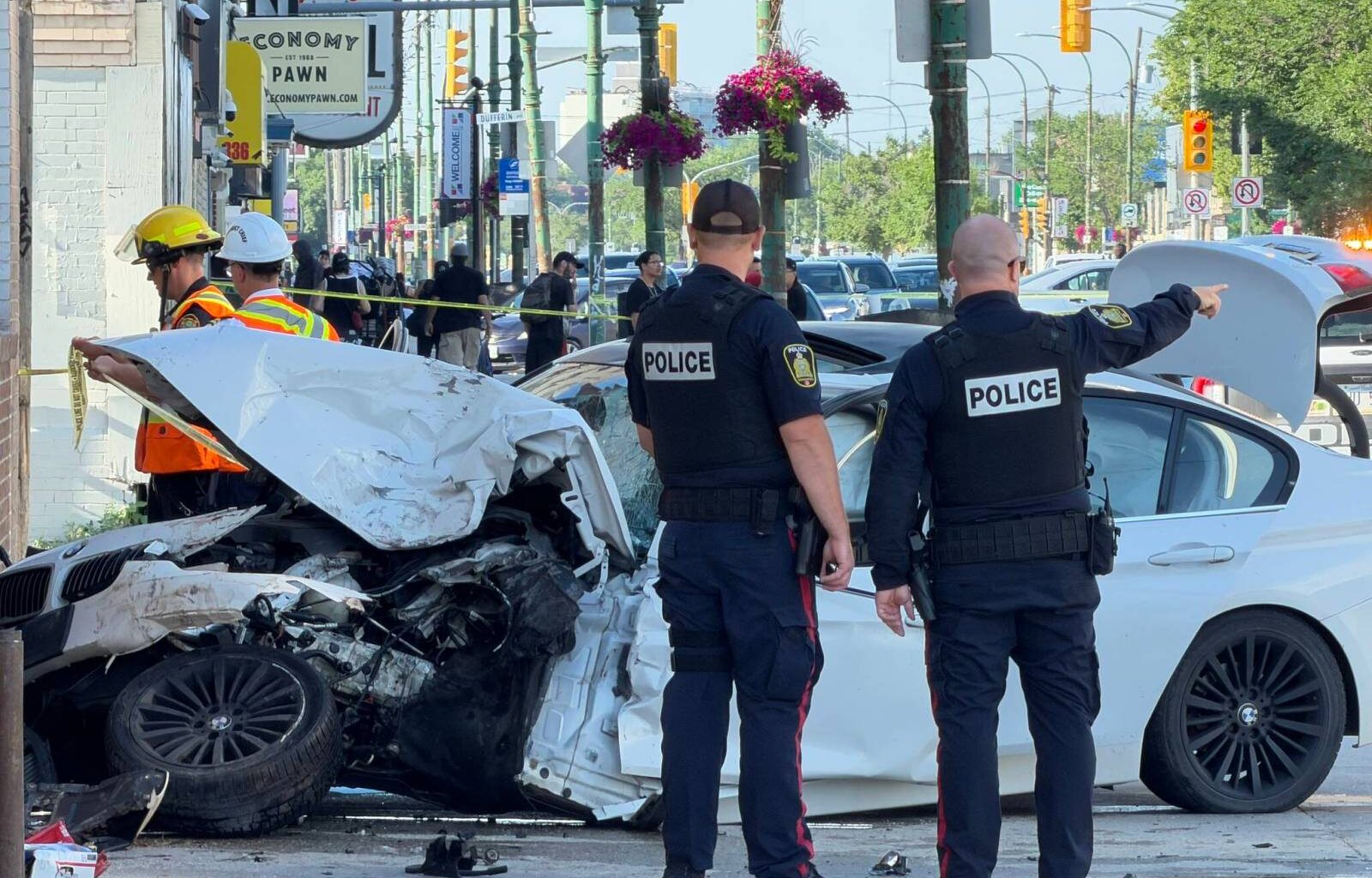 Main Street crash involving motorcycle linked to speeding – Winnipeg Free Press