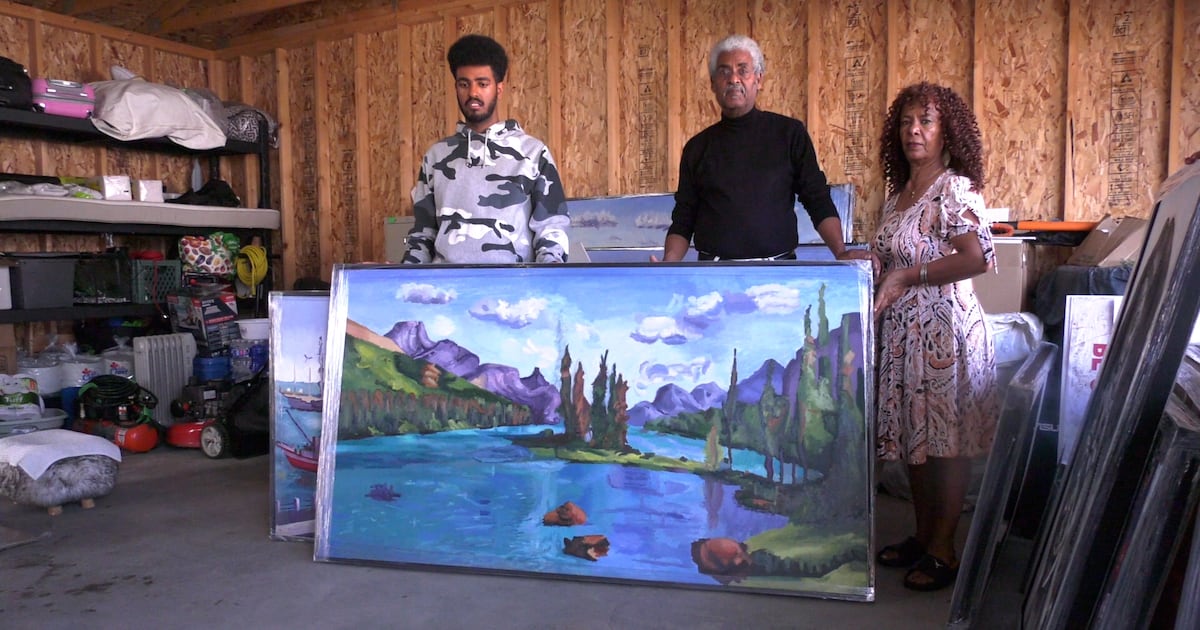 Calgary artist with autism finds expression through painting