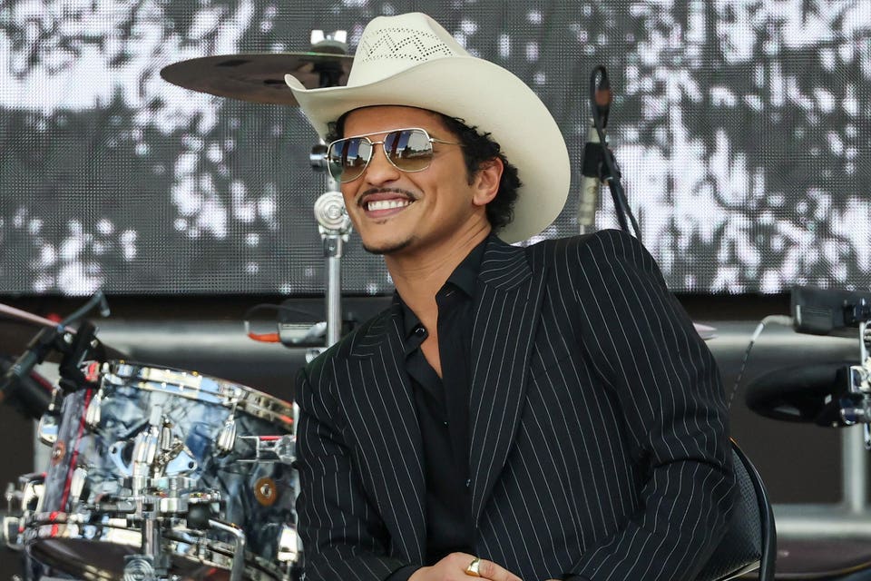 Las Vegas Celebrates Bruno Mars Day On The Strip