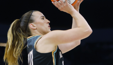 Sabrina Ionescu of the New York Liberty WNBA