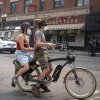 People wear masks in Chicago on Thursday to protect themselves from smoke from Canadian wildfires. City officials are encouraging people to remain inside as data shows Chicago having some of the worst air quality of any large city in the world.