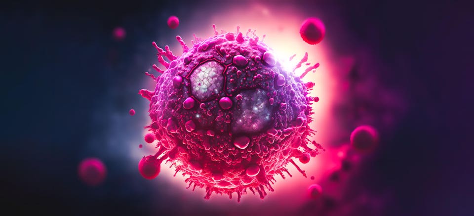 HIV virus floating with DNA background, HIV vaccine and treatment, HIV virus  disease therapy concept