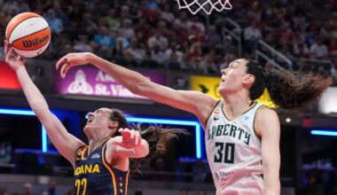 Caitlin Clark smacked in the face by WNBA legend after getting foul that could trigger fine in big win