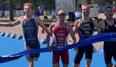 Canada's Tyler Mislawchuk claims World Triathlon Cup silver in thrilling Edmonton finish