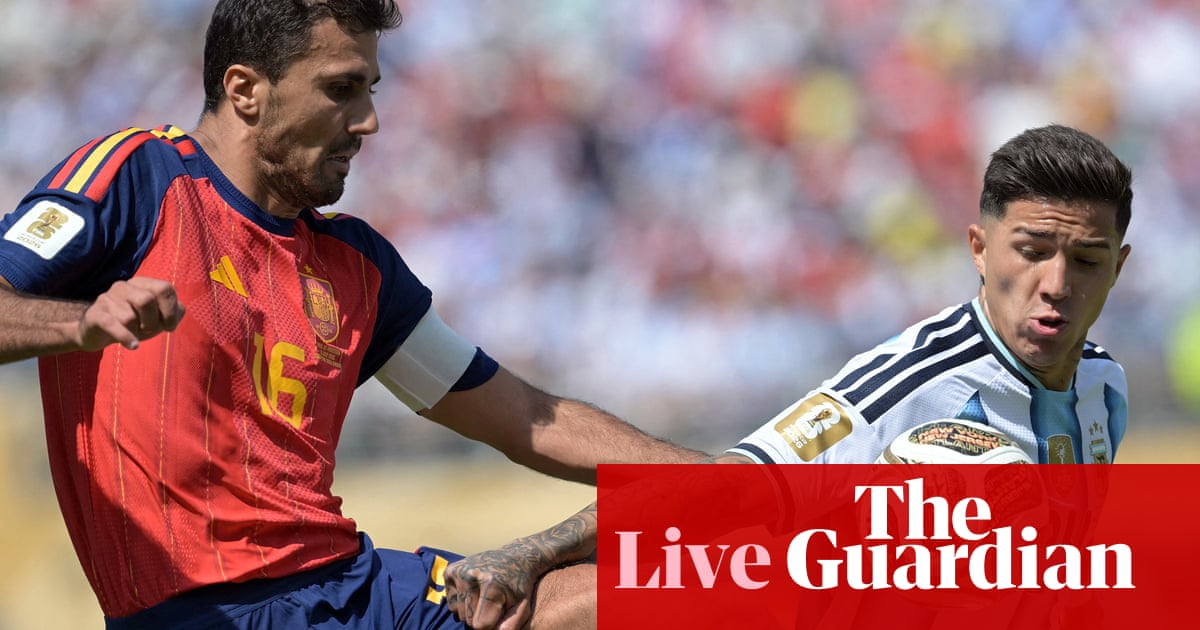 Spain v Argentina: World Cup 2026 final – live | World Cup 2026