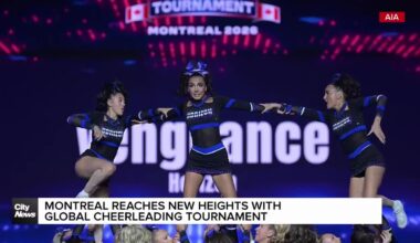 Montreal reaches new heights with global cheerleading tournament