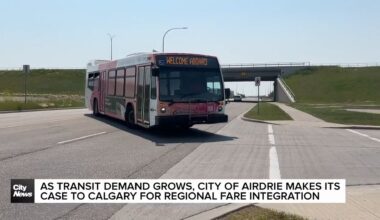 Proposing Airdrie-Calgary regional transit fare integration