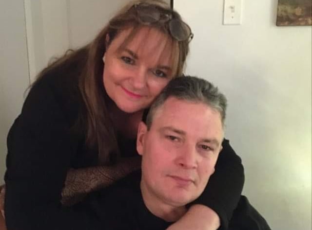 A woman and a man
