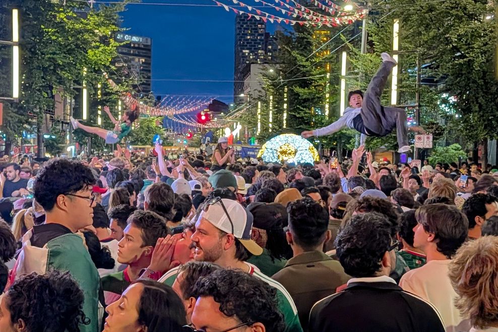 granville street vancouver fifa world cup round of 32 mexico june 30 2026