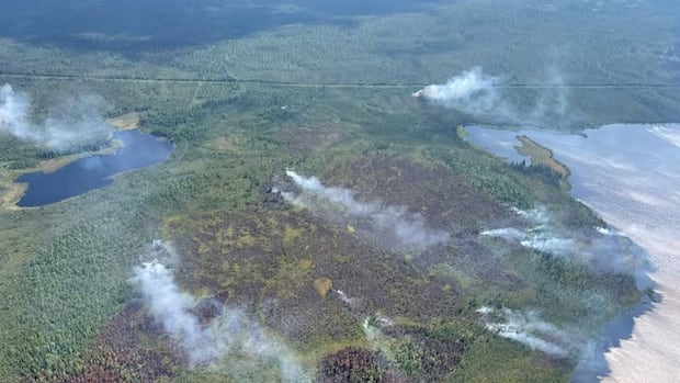 Wildfire smoke drifts into Alberta from N.W.T., triggers air quality warnings