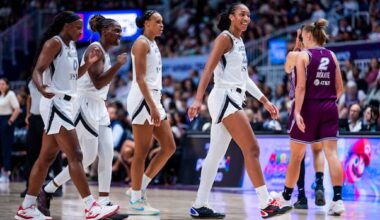 Toronto Tempo head into WNBA's all-star break with 109-83 loss to Las Vegas Aces