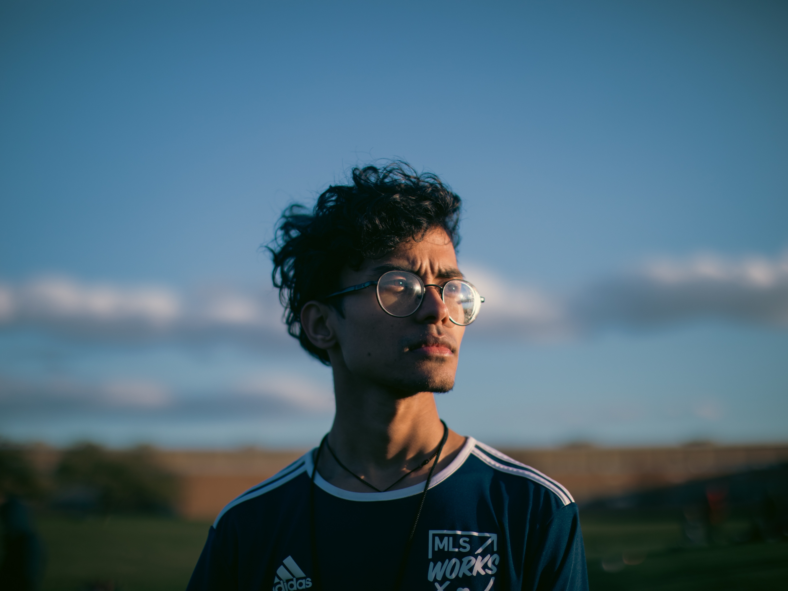 Bhagawat Dulal, a coach for Asian Refugees United's Soccer for Success program, poses for a portrait during soccer practice in Harrisburg, Pa., on April 16, 2025.