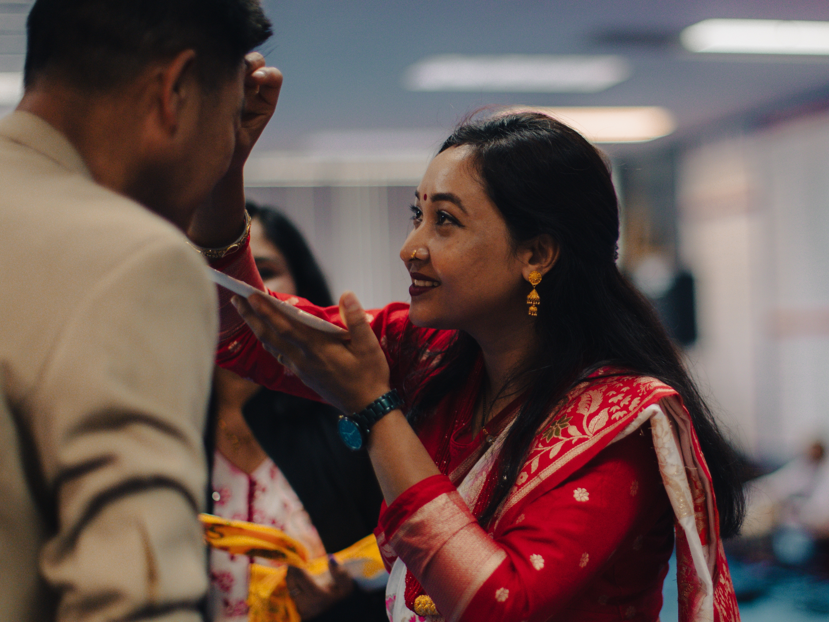 The DISKA Harrisburg Dojo hosts community members from Ohio and Pennsylvania for a celebration of Krishna Janmashtami (also known as Sri Krishna Jayanti), which celebrates the birth of Lord Krishna in the Hindu faith, in Harrisburg, Pa., on Sept. 14, 2025.