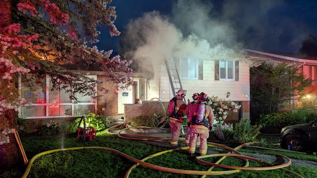 Fire damages 2 homes near Mooney's Bay