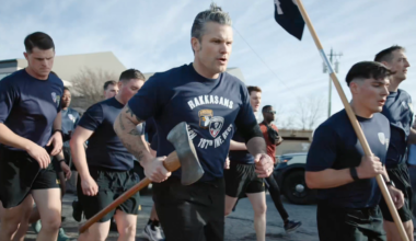 Pete Hegseth roasted by fitness experts for military ‘workout’ videos he keeps sharing