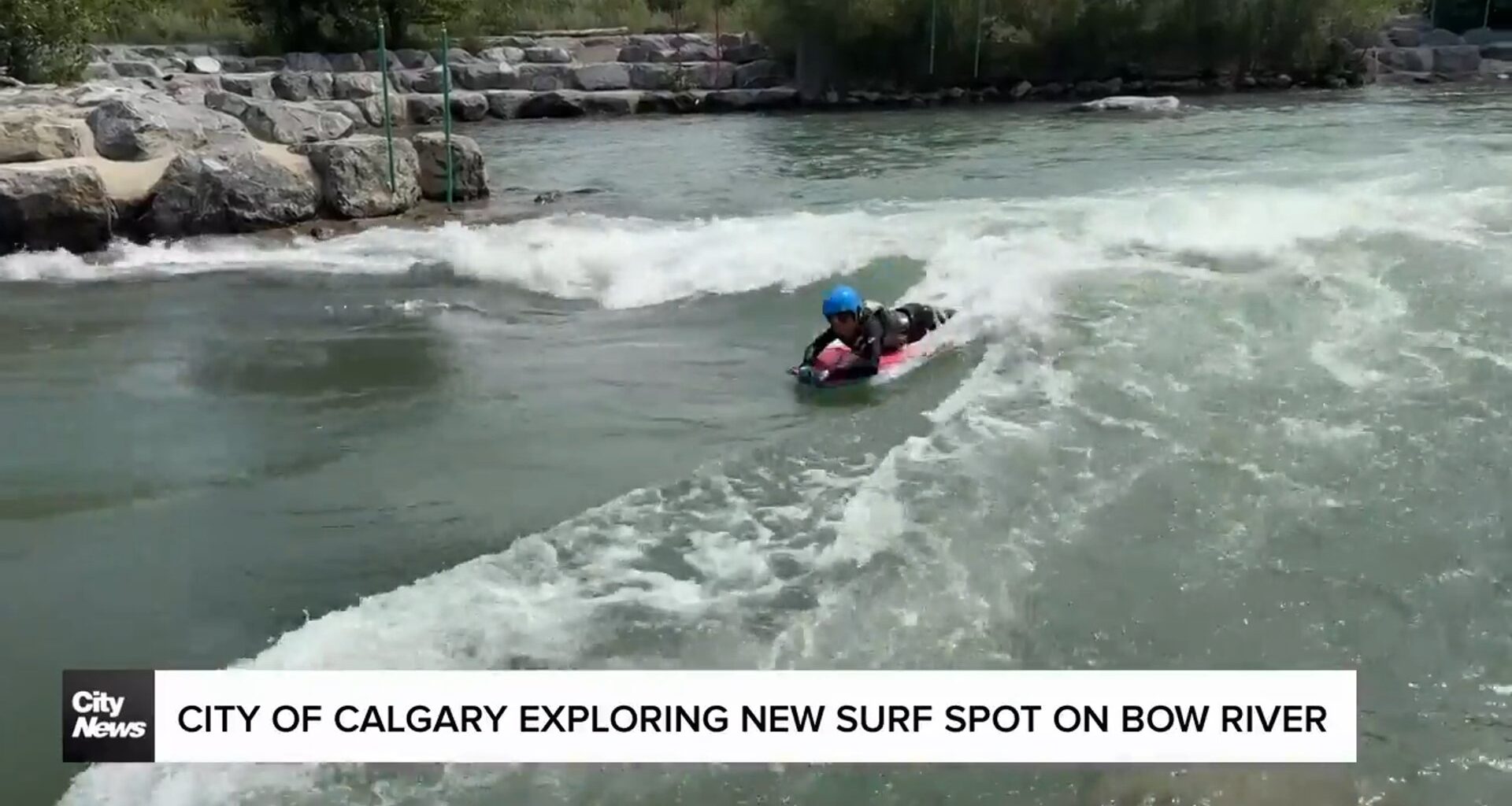 City of Calgary exploring new surf spot on Bow River