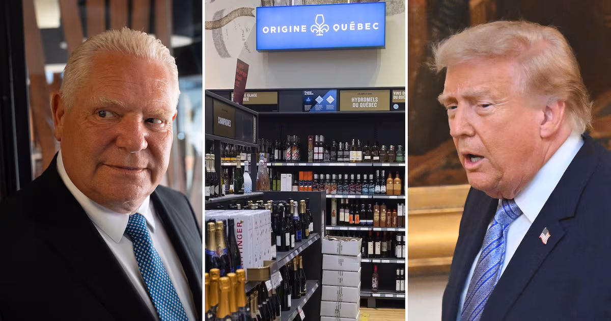 Premiers push back against U.S. booze as Canada reacts to Trump’s latest tariffs - CTV News