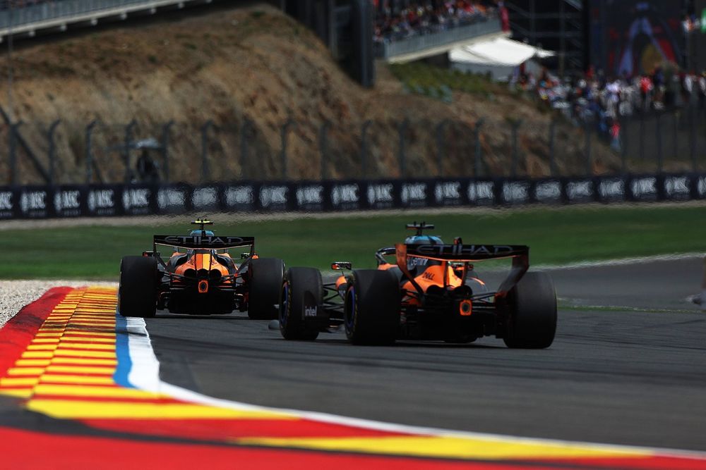 McLaren has been trying to overcome a development gap after its prolonged 2025 driver title battle and a change in aero approach for 2026