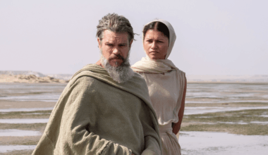 Matt Damon and Zendaya in 'The Odyssey.'