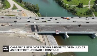 Calgary’s new Ivor Strong Bridge to open July 27