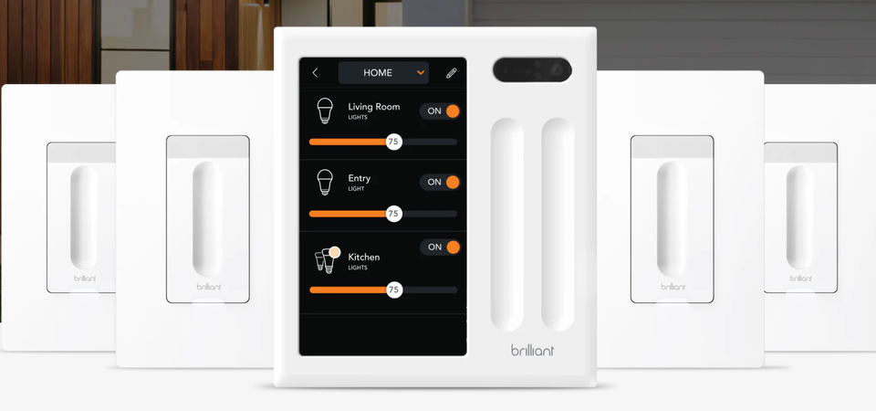 The Brilliant smart switch range